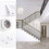 in1Design Φωτιστικό τοίχου για χώρους ανάγνωσης, Ρυθμιζόμενο κεφαλάρι με διπλούς 4