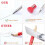 Professional Marker Pencil for Architect and Builder, Extended Metal Needle Tip Carpenter Pencil with Built-in Sharpener, Solid Construction Pencil 3
