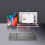 Foldable Bluetooth Keyboard with Touchpad, Multi-channel and Stable Connection Wireless Typing Device for iPad Smartphone Tablet PC, Rechargeable 5