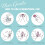10pcs Soft Silicone Menstrual Cup Set - Pink, Reusable, 4.3x7.8cm 4