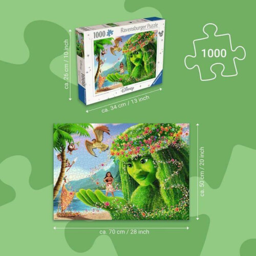 Ravensburger Ravensburger - Quebra-cabeça Vaiana 1000 peças 2