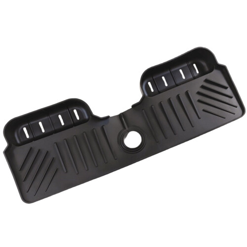 Poignée de robinet de vidange d'évier en Silicone, tapis de-Noir
