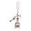 Sangle de téléphone perlée en forme de poisson, pendentif-Rouge 1