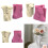 Elegante Face Book Vase Silikonform für 2