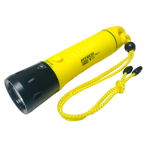 Diving Lights Professional Underwater Flashlight-Yellow