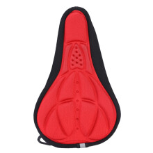 Coprisella per bicicletta, design ergonomico concavo, morbido cuscino per sella, imbottitura in schiuma ammortizzante, traspirante e confortevole per