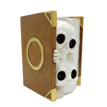 Resins Skull Succulents Pots Book Shaped Planter Halloweens