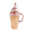Convenient Cup with Tea Infuser Large Capacity Water-Pink 1