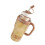 Convenient Water Cup with Straw Large Capacity Tea-Coffee Color 1