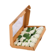 Roses Gift Box Artificial Roses Day Gift for Mom Birthday-Green