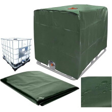 IBC Tote Cover, Waterproof Algae Prevention Solution For Your Outdoor Rain Water Tank, Complete With Anti-Uv Protection For Year-Round Water Storage