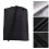 Foldaway Bed Protector, Universal Rolling Cot Cover (Black), Adjustable Drawstring Ensures Perfect Fit, Waterproof and Dustproof Fabric Protects 4