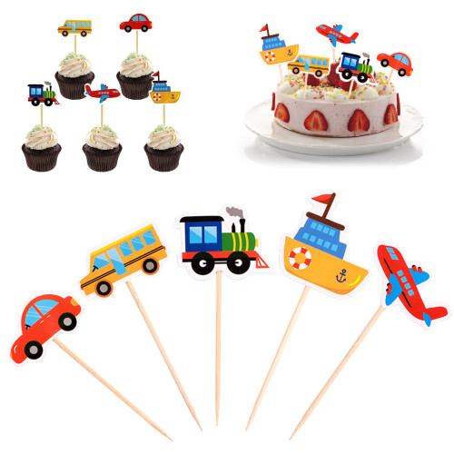 Διακοσμητικά για cupcakes μεταφοράς, Διακόσμηση τούρτας από χαρτόνι υψηλής 2