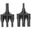 Branch Cable Connectors for Solar Panels, High Security Self-locking System, Easy Insertion and Removal 1