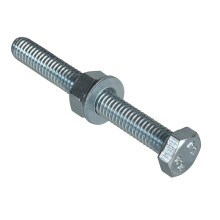 Forgefix High Tensile Set Screw 8.8 Grade, Zp
