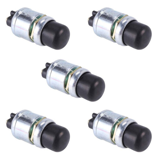 5X Heavy Duty Engine Start Push Button Momentary Start  12V   Push Button Start (50 Amps)