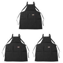 3X B Schwarz Professionelle Stylist Schürze Wasserdichte Friseur Färbung Shampoo Haar Schnitte Tuch Wrap Friseur Salon Werkzeug