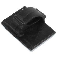 100PZ Adesivo Auto Cavo Clips Cavo Winder Far Cadere Filo Cravatta Fissatore Titolare Cordone Organizzatore Gestione Scrivania Cavo Cravatta Morsetti