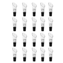 20 Paket Wine Aerator Pourer, Ausguss Flaschen Verschluss Dekanter Pourer Belüftung Schnell Decanter Auslauf