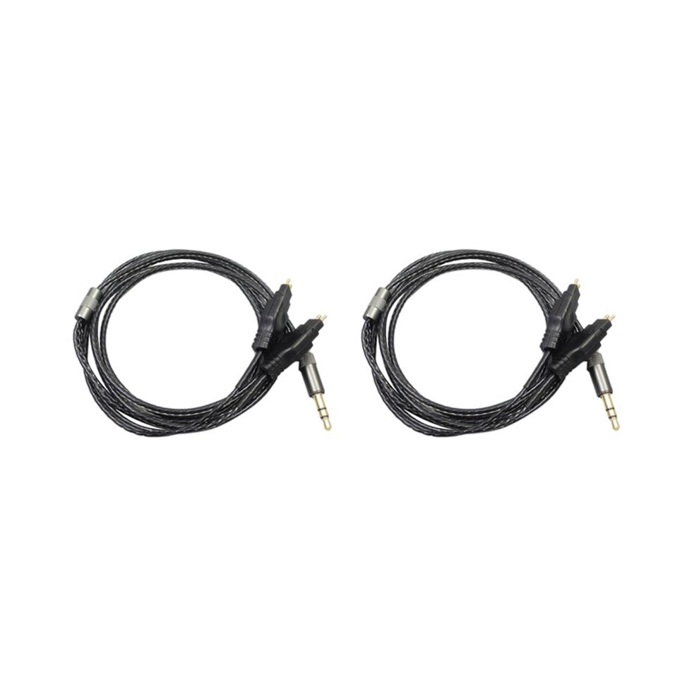 2X 2M Replacement Audio Cable For Hd414 Hd650 Hd600 Hd580 Hd25 Headphones Durable 6032468768103