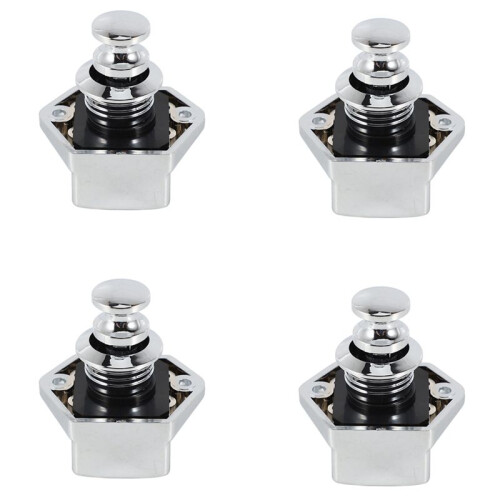40 Pcs Push Button Keyless Lock  Cupboard Caravan Lock for RV Drawer Cabinet Doors Thickness 15-27mm
