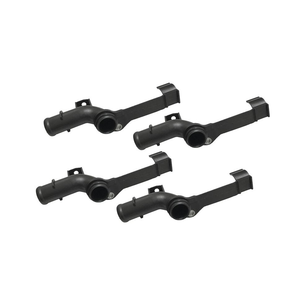 4X Plastic Engine Water Pipe Oil Cooler To Cylinder Fit For C230 W203 M271 A 2712001352 Black 6032052769646