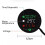 2X 5 in 1 Motorcycle Water Temperature USB Rechargeable  Voltmeter LED Night Vision Meter with Temperature Sensor 5