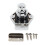 40 Pcs Push Button Keyless Lock  Cupboard Caravan Lock for RV Drawer Cabinet Doors Thickness 15-27mm 8