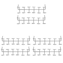 6 Stücke Schrauben Dreher Halter Pegboard Multi Werkzeug Halter Zubehör Pegboard Zubehör Multi Ring Werkzeug Halter für Pegboard