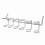6 Pcs Screwdriver Holder Pegboard Multi-Tool Holder Accessory Pegboard Accessories Multi-Ring Tool Holder for Pegboard 2