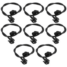 8X Car Rubber Hose Water Return Radiator Scavenging Pipe for / 1323Y2
