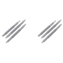 6 Pcs Dual Nail Setter and Hinge Pin Punch Set,Hammerless Spring Nail Punch Door Hinge Pin Remover Tool 5000 PSI