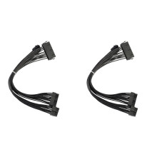 2X Cable de Alimentación Convertidor Adaptador ATX de 24 Pines Una 18 Pines Y Cable de Alimentación Adaptador ATX de 8 Pines Una 12 Pines para Z440
