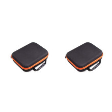 2X Waterproof Tool Bag Shockproof Tool Box Electric Drill Carry Case Oxford Cloth Bag for Electrician Hardware 27X22X7cm