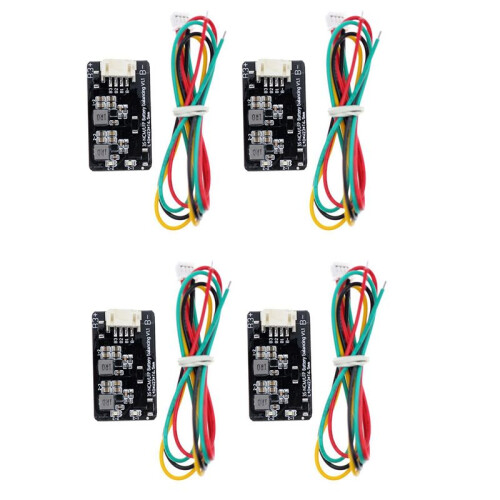 4Stuks 1.2A 3S Actieve Equalizer Balancer Equalizer Module Li-Ion Lifepo4 Lithiumbatterij Actieve Balancer BMS