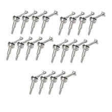 20Pcs 2mm Extended Metal CVD Universal Joint Shaft Transmission for K969 K979 K989 P929 1/28 RC Car Upgrade Parts