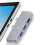 2X for Surface Pro 8 USB C Hub, 4K -Compatible Adapter+2 USB 3.0 Reader /TF Card Reader Adapter for Surface Pro 8 6