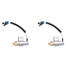 2X Válvula Solenóide de Ar de Alta Temperatura da Embreagem Do Ventilador A06-26631-000 F224904 5020-1 85020-1 para Freightliner