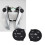 4X for  Prius 30 XW30 09-15 Prius C Aqua Button Multifunction Steering Wheel  Control Button Panel Rubber 6