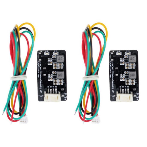 4Stuks 1.2A 3S Actieve Equalizer Balancer Equalizer Module Li-Ion Lifepo4 Lithiumbatterij Actieve Balancer BMS 2