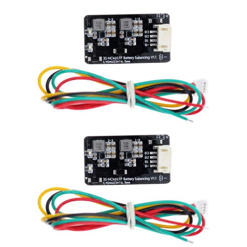 4Stck 1.2A 3S Active Equalizer Balancer Equalizer-Modul Li-Ion Lifepo4 Lithium-Batterie Active Balancer BMS 1