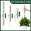 16 Pieces Moss Pole Coir Moss Pole Stick Stackable Plant Stakes Monstera Plant Support Plastic Sphagnum Moss Pole 7