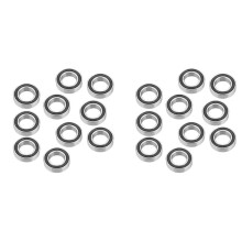 20 Unidades 15267-2RS Rolamento de Esferas de Sulco Profundo com VedaçãO de Borracha 15X26X7mm Rolamento de Cubo Inferior de Bicicleta com Anel de