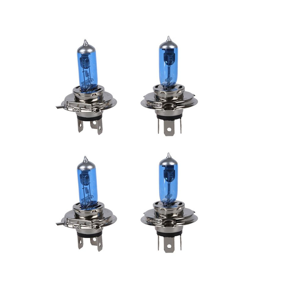 4X H4 Super Car Headlight Bulbs Bulb Lamp 12V 100W White 6031573128437
