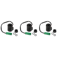3X Bobina de Válvula Solenóide de 24 V para Escavadeira EC140 EC160 EC210 EC240 EC290 EC330 EC360 EC460 EC210B 14527267