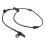 2X Sensor ABS de Carro Sensor de Velocidade de Roda para   S-CLASS W221 2219057400 5
