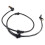 2X Sensor ABS de Carro Sensor de Velocidade de Roda para   S-CLASS W221 2219057400 4