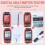2X Digital Multimeter, 9999 Counts TRMS Auto-Ranging Voltmeter, Accurately Measures AC/ Amp Ohm Voltage Meter 8
