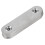 60mm x 16mm Straight Repair Joining Mending Flat Plate Bracket 50Pcs 3