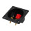 6X New Square Board Binding Post Speaker Box Terminal Cup Wire Cable Box Connector 7